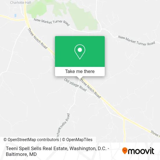 Teeni Spell Sells Real Estate map