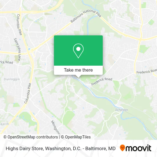 Highs Dairy Store map