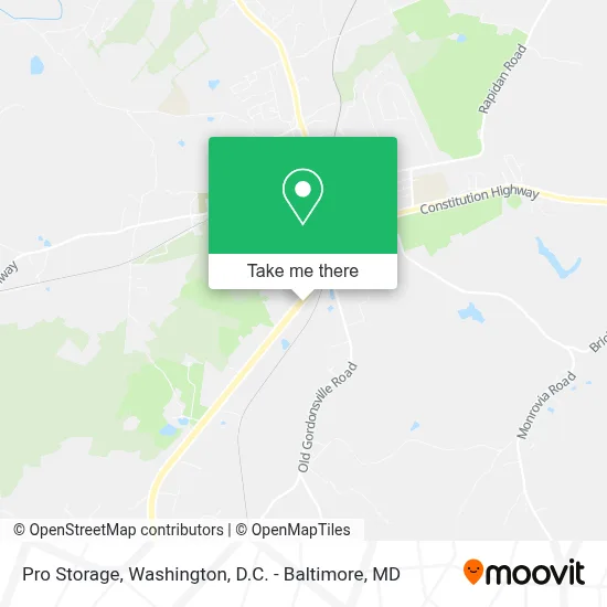 Pro Storage map