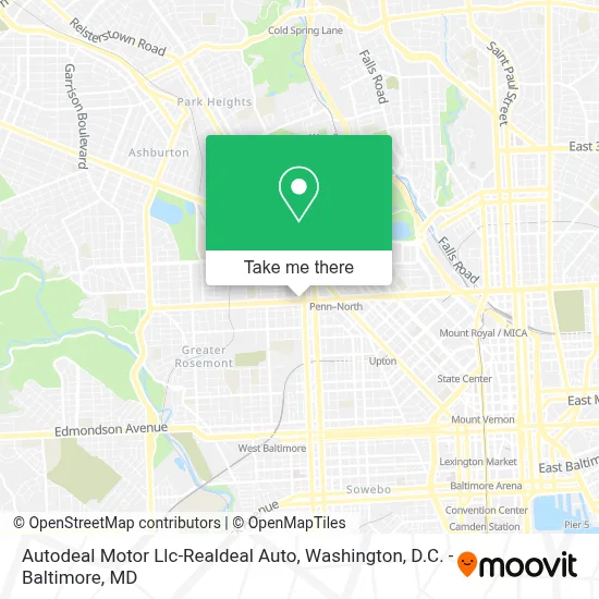Autodeal Motor Llc-Realdeal Auto map