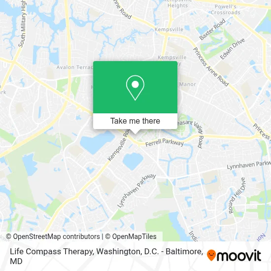 Life Compass Therapy map