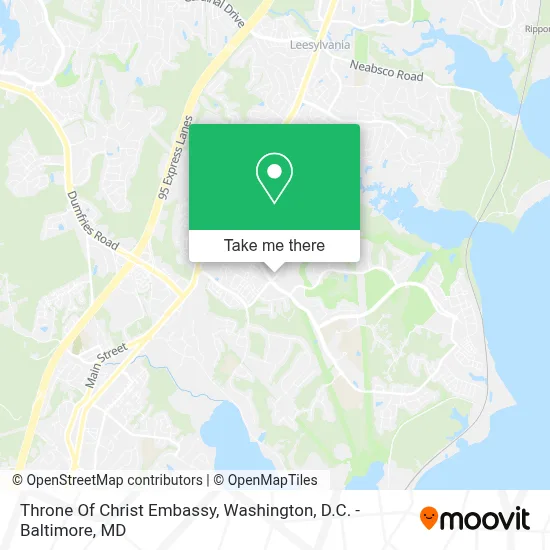 Throne Of Christ Embassy map