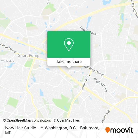 Ivory Hair Studio Llc map