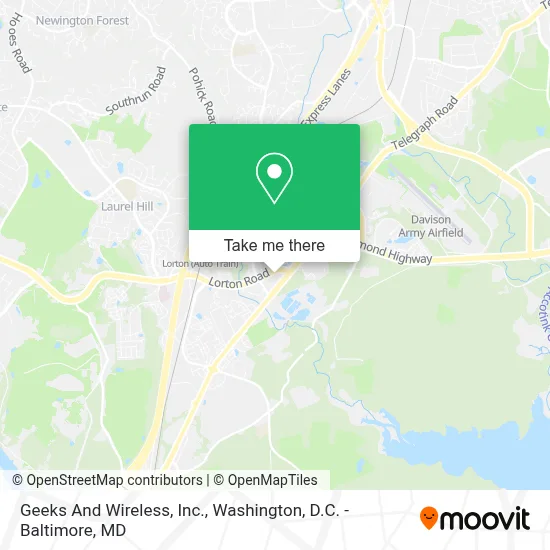 Geeks And Wireless, Inc. map