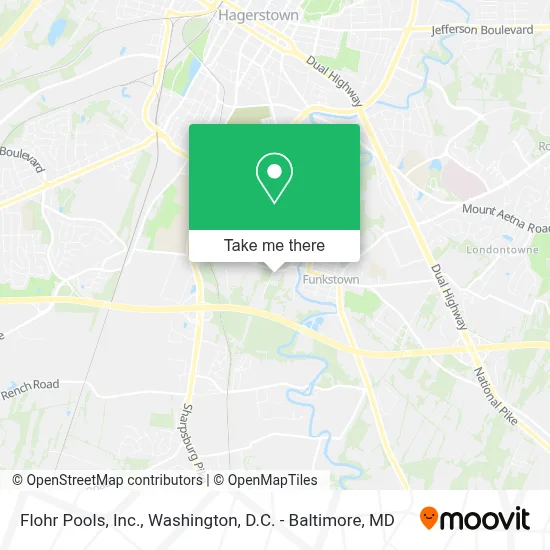 Flohr Pools, Inc. map