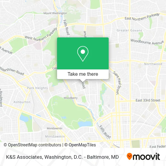 K & S Associates map