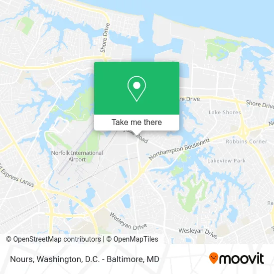 Nours map