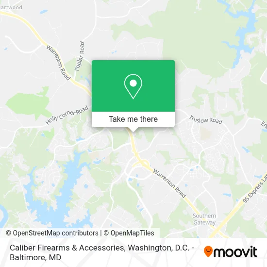 Caliber Firearms & Accessories map