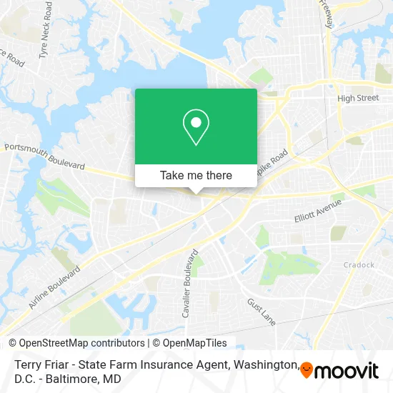 Terry Friar - State Farm Insurance Agent map