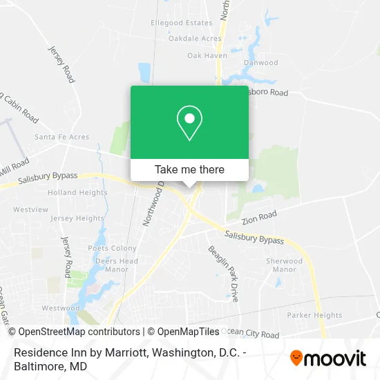 Residence Inn by Marriott map