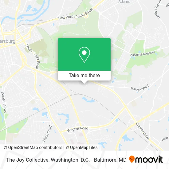 The Joy Collective map