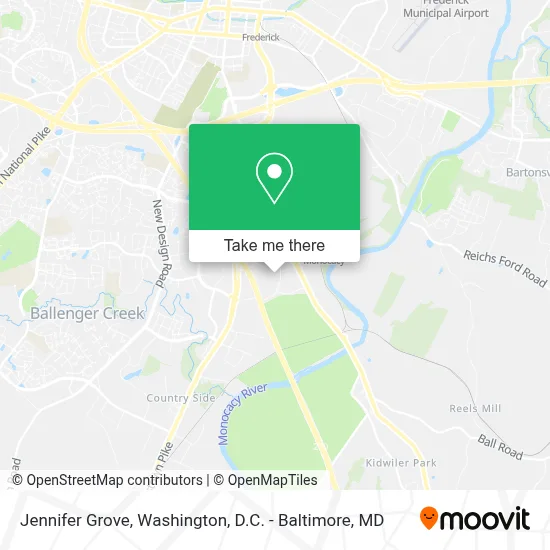 Jennifer Grove map