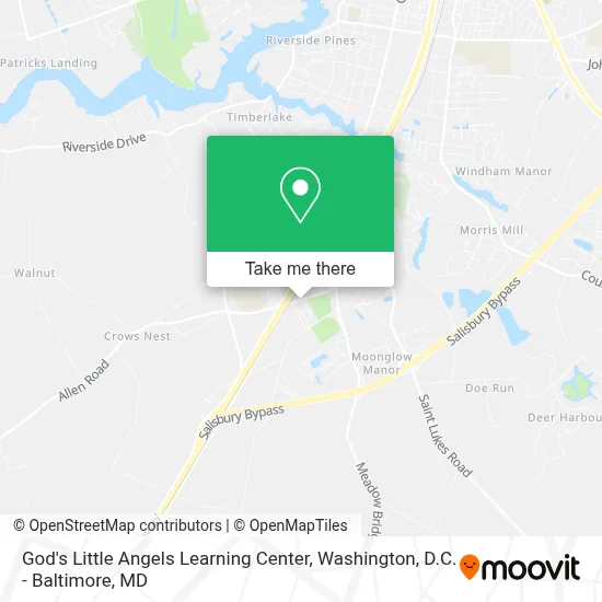 God's Little Angels Learning Center map