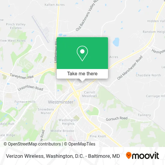 Verizon Wireless map