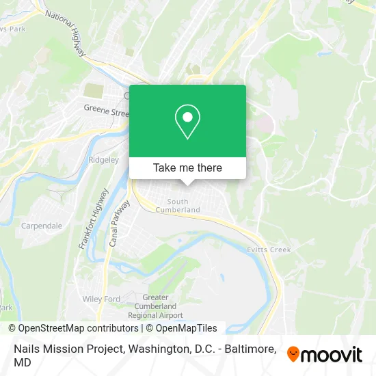 Nails Mission Project map