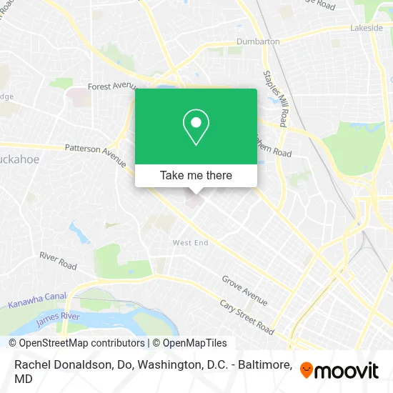 Rachel Donaldson, Do map