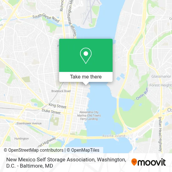 New Mexico Self Storage Association map