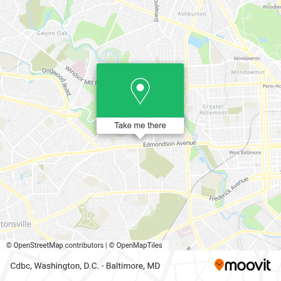 Cdbc map