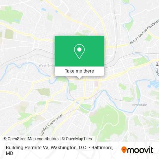 Building Permits Va map