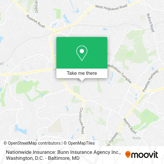 Nationwide Insurance: Bunn Insurance Agency Inc. map