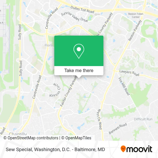 Sew Special map