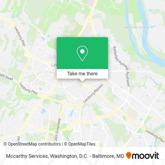 Mccarthy Services map