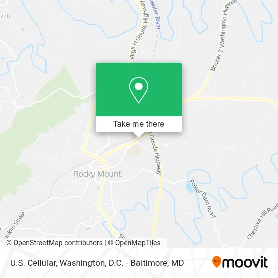 U.S. Cellular map