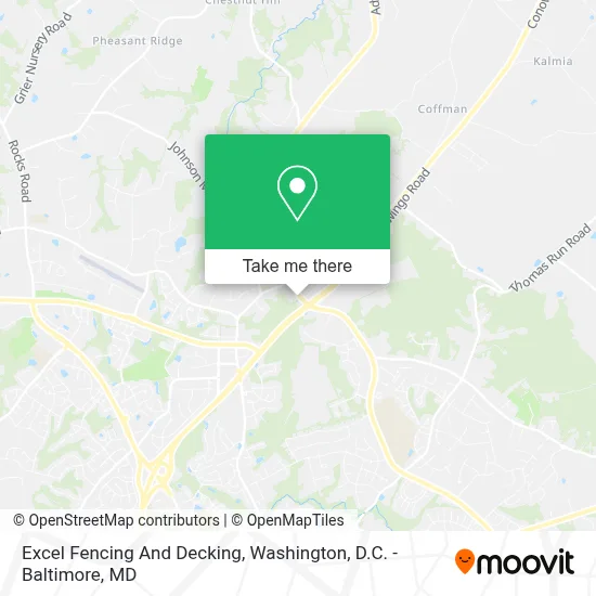 Excel Fencing And Decking map
