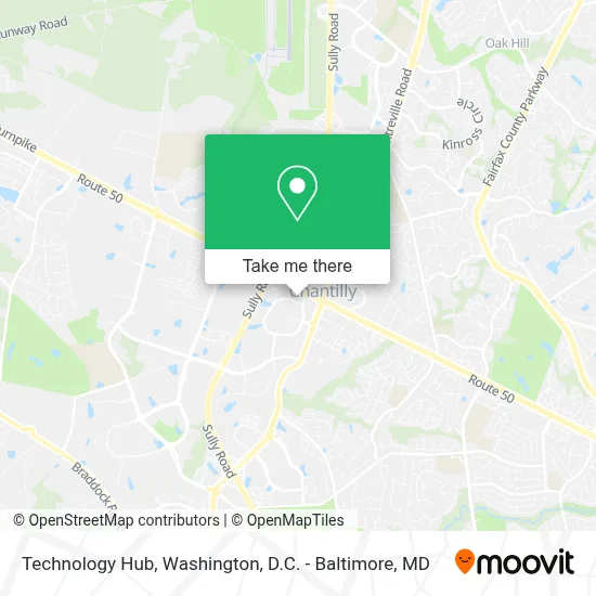Technology Hub map