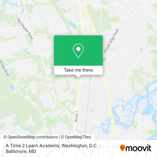 A Time 2 Learn Academy map