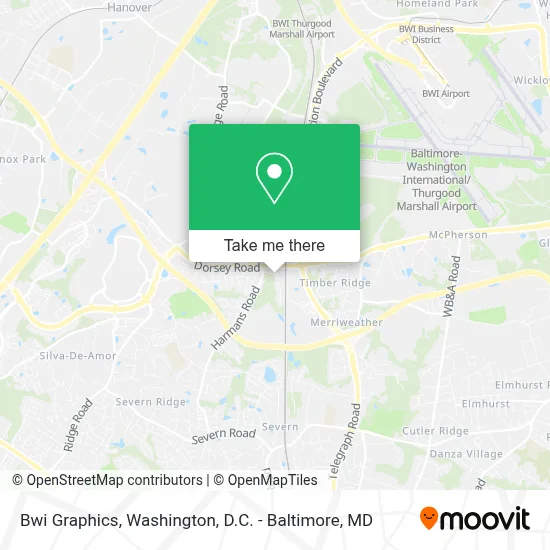 Bwi Graphics map