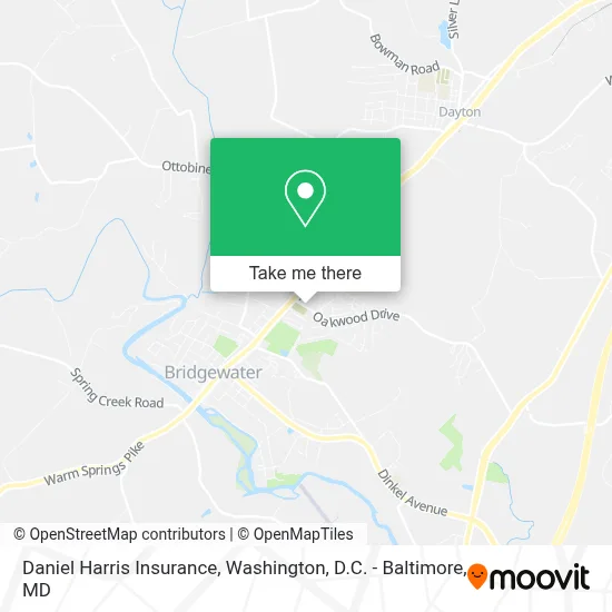 Daniel Harris Insurance map