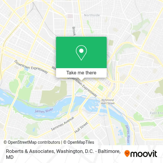 Roberts & Associates map