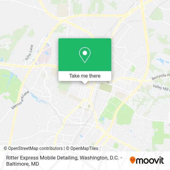 Ritter Express Mobile Detailing map