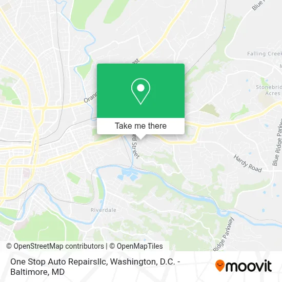 One Stop Auto Repairsllc map