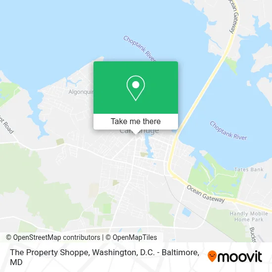 The Property Shoppe map