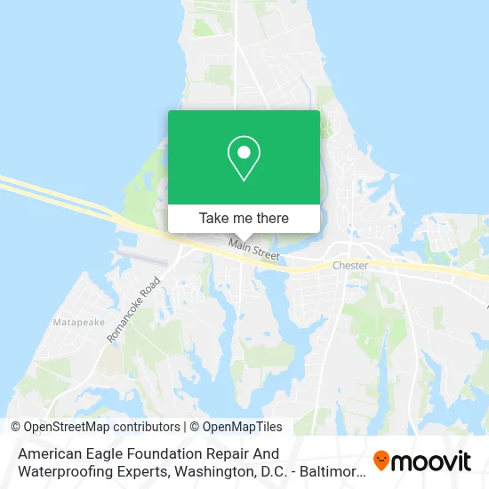 American Eagle Foundation Repair And Waterproofing Experts map