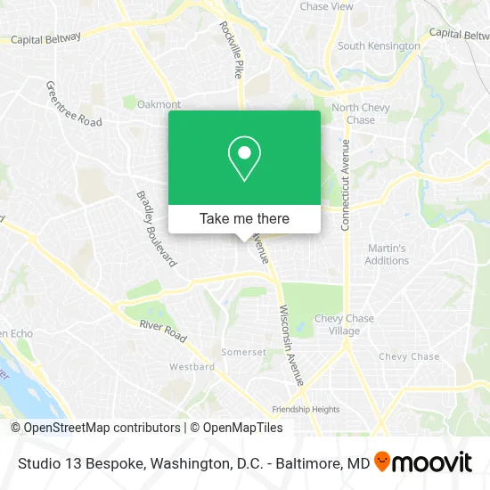 Studio 13 Bespoke map