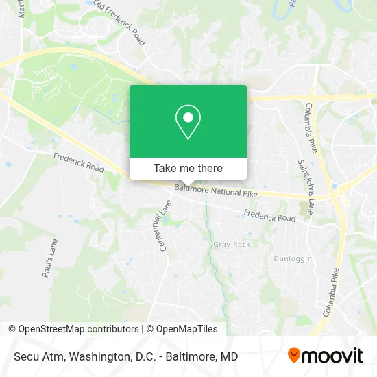 Secu Atm map