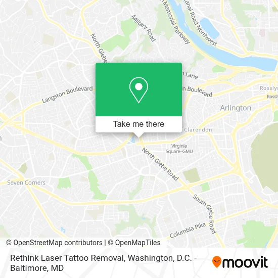 Rethink Laser Tattoo Removal map