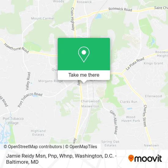 Jamie Reidy Msn, Pnp, Whnp map
