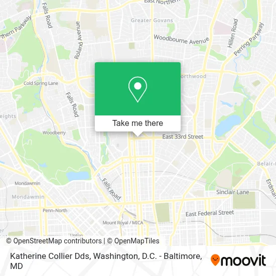 Katherine Collier Dds map