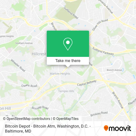 Bitcoin Depot - Bitcoin Atm map