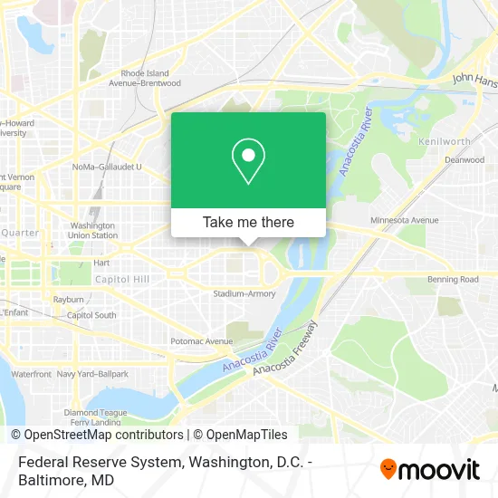 Federal Reserve System map