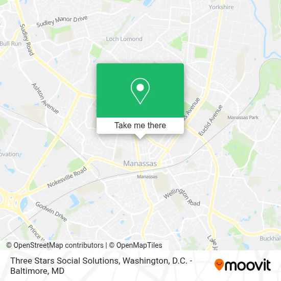 Three Stars Social Solutions map