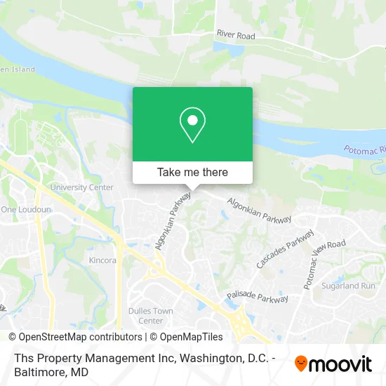 Ths Property Management Inc map