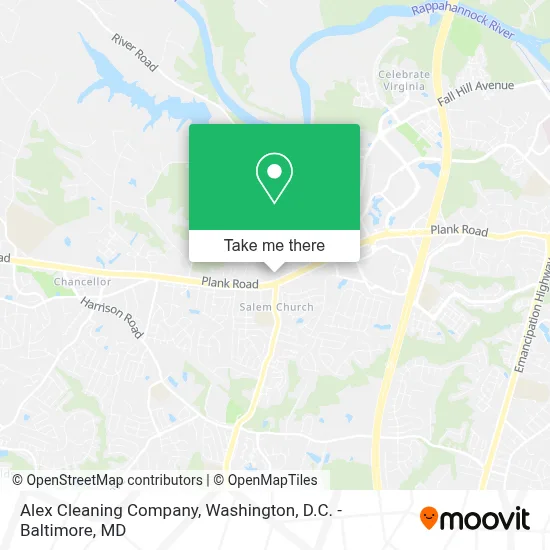 Alex Cleaning Company map