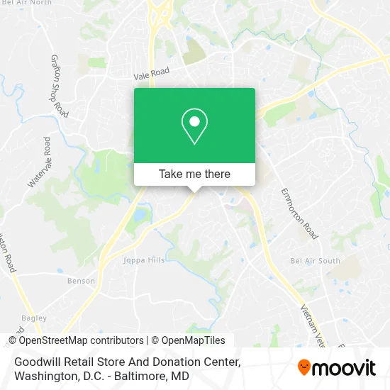 Goodwill Retail Store And Donation Center map