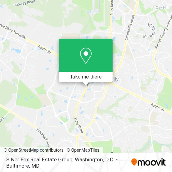Silver Fox Real Estate Group map