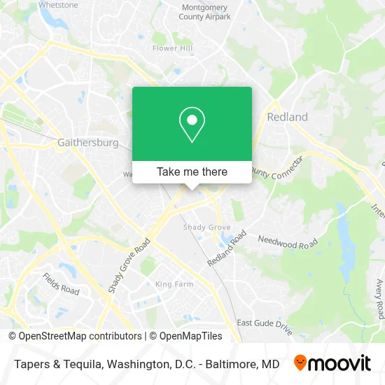 Tapers & Tequila map